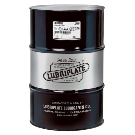 Lubriplate No. 630-Aaa, Drum, Nlgi-0 Grease For Auto-Lube Grease Systems L0068-040